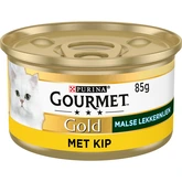 Gourmet Gold Blik Malse Lekkernijen Kip - 85gr
