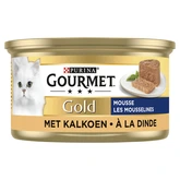 Gourmet Gold Blik Mousse Kalkoen 85Gr - afbeelding 2