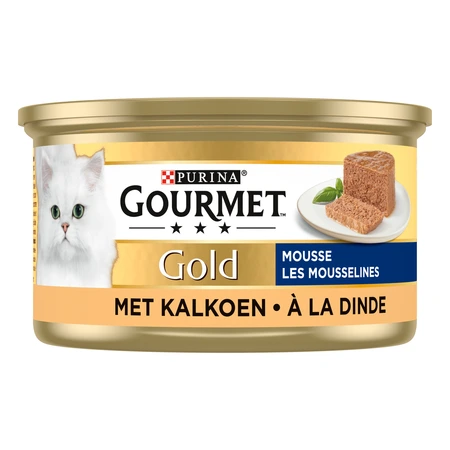 Gourmet Gold Blik Mousse Kalkoen - 85gr - afbeelding 9