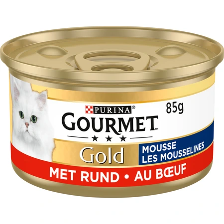 Gourmet Gold Blik Mousse Rund 85Gr - afbeelding 1
