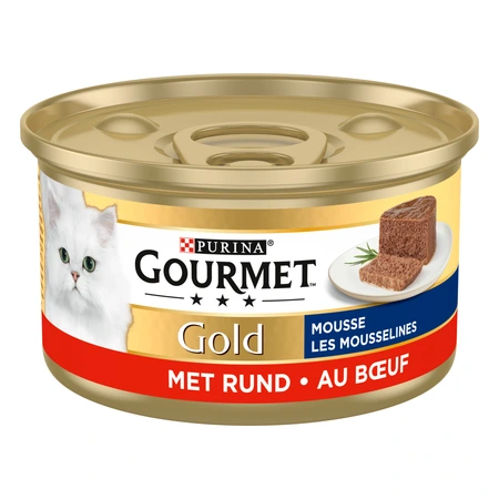 Gourmet Gold Blik Mousse Rund 85Gr - afbeelding 2