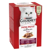Gourmet Mon Petit pouch duo vlees mp 6x50gr - afbeelding 3