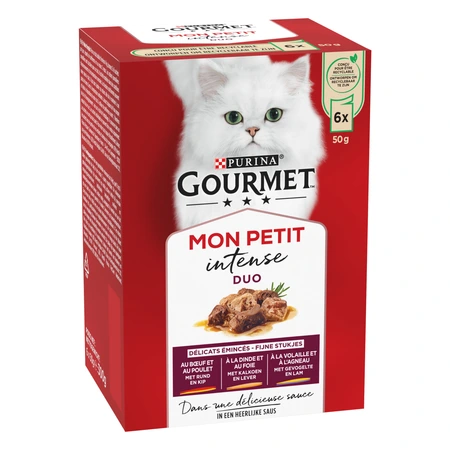 Gourmet Mon Petit pouch duo vlees mp 6x50gr - afbeelding 4