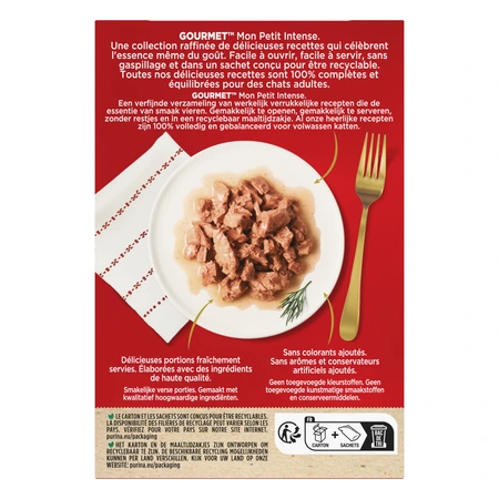 Gourmet Mon Petit pouch gevogelte mp 6x50gr - afbeelding 5