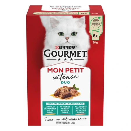 Gourmet Mon Petit pouch vis&vlees mp 6x50gr - afbeelding 6