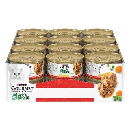 Gourmet Nature's Creations blik rund 85gr - afbeelding 2