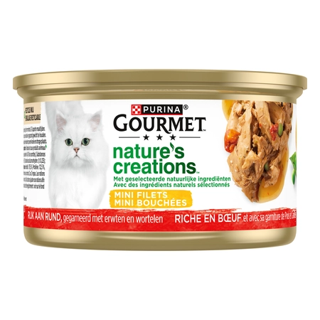 Gourmet Nature's Creations blik rund 85gr - afbeelding 3