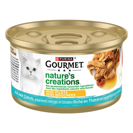 Gourmet Nature's Creations blik tonijn 85gr - afbeelding 4