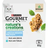 Gourmet Nature's Creations blik zeevis mp 8x85gr - afbeelding 3