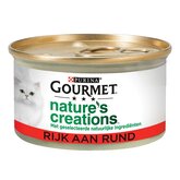 Gourmet Naturals blik rund 85gr