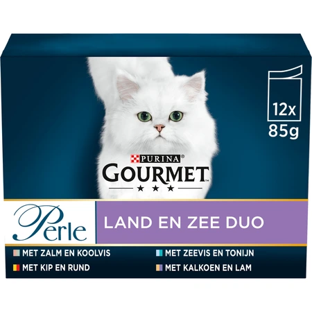 Gourmet Perle duo rund&kip mp 12x85gr - afbeelding 1