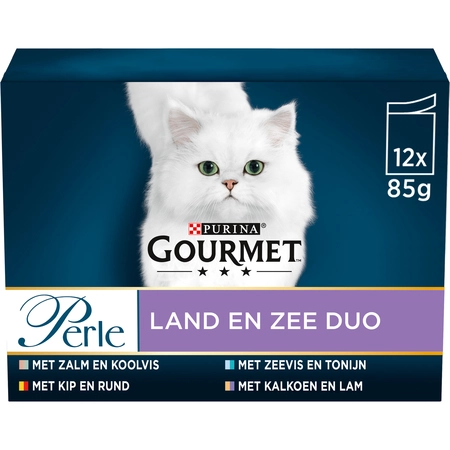 Gourmet Perle duo rund&kip mp 12x85gr - afbeelding 2