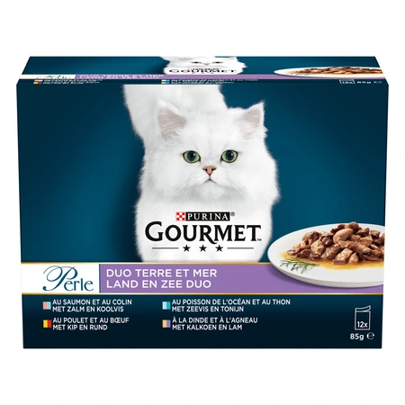 Gourmet Perle duo rund&kip mp 12x85gr - afbeelding 4