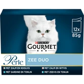 Gourmet Perle duo vis in saus mp 12x85gr