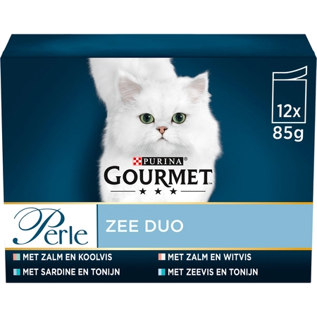 Gourmet Perle duo vis in saus mp 12x85gr - afbeelding 2