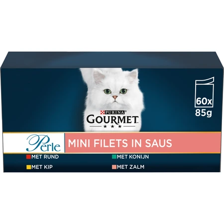 Gourmet Perle mini filets in saus mp 60x85gr - afbeelding 1