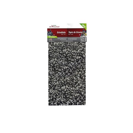 Grindfolie Zwart-Wit 30X14Cm