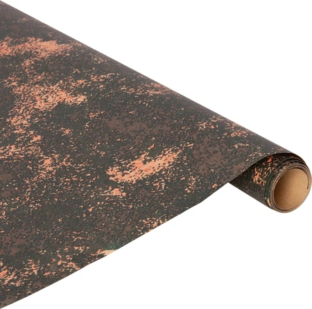 Grottenpapier 200x60cm rood/bruin