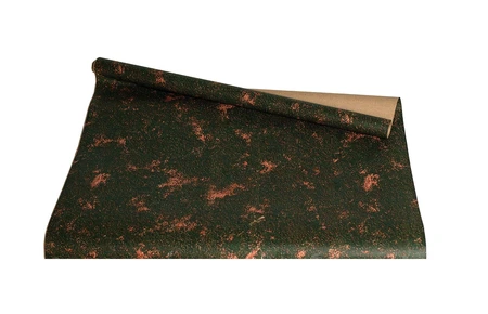 Grottenpapier 200x60cm rood/bruin
