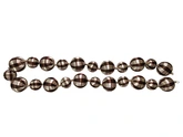 Guirlande kerstballen - L180cm Champagne en bruin