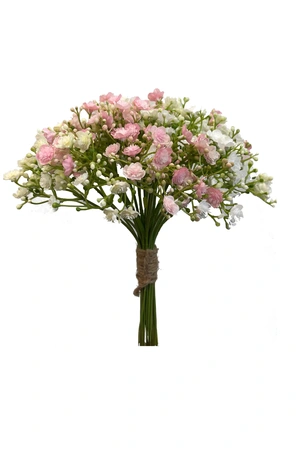 Gypsophila bundle white/pink 23cm