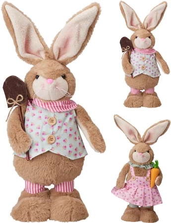 Haas Bruin Stand (1 stuk, div. soorten) Boy&Girl - afbeelding 1