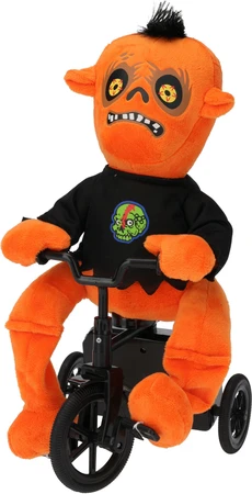 Halloween Figuur Met Fiets - afbeelding 3