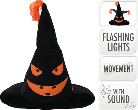 Halloween Figuur Pluche Hoed - afbeelding 1