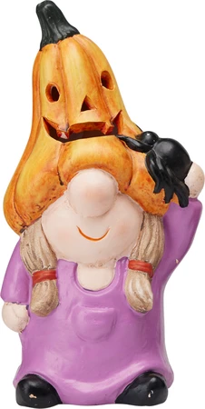 Halloween Gnome Led 195mm (1 stuk, div. soorten) - afbeelding 3