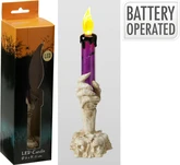 Halloween Led Kaars En Houder - afbeelding 1