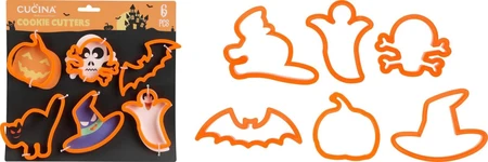 Halloween Uitsteekvormen - 6 stuks
