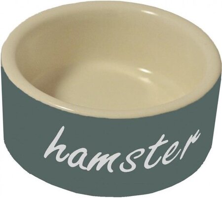 Hamster Eetbak Steen 8Cm Grs