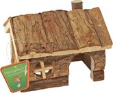 Boon hamsterhuis met puntdak natural 14 cm - afbeelding 1