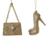 Handtas glas L8.4b4.2h6.7cm goud a2