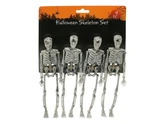 Hangende Skeletten Set - 4 stuks