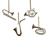 Hanger messing L11b2.5h11cm goud a4