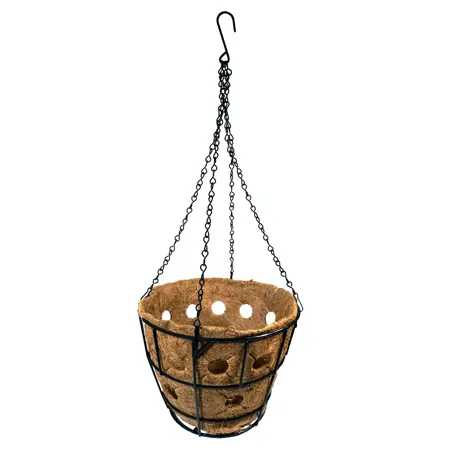 Hanging basket met inleg d40cm