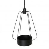 Hanglamp metaal met pot D29*H39