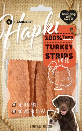 Hapki Turkey Strips 85Gr