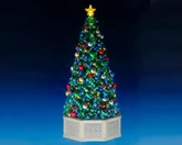 Lemax Have A Blue (Tooth) Christmas (Tree) + 4,5 Volt Adapter