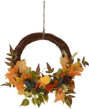 Herfstkrans Blad 40cm (1 stuk, div. soorten) - afbeelding 3