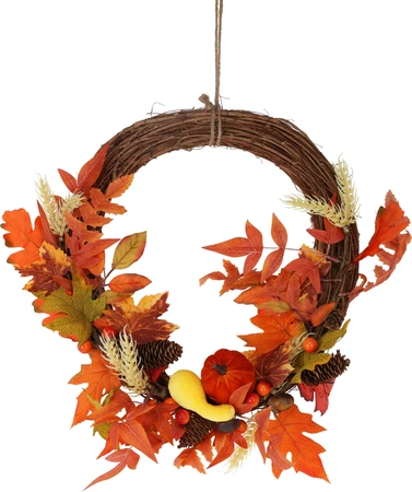 Herfstkrans Blad 40cm (1 stuk, div. soorten) - afbeelding 2