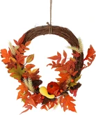 Herfstkrans Blad 40cm (1 stuk, div. soorten) - afbeelding 2