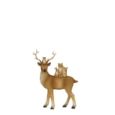 Hert l15b6h19.5cm bruin