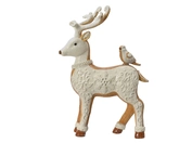 Hert polyresin L10.50b15h22cm wit