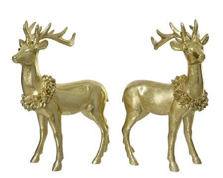 Hert polyresin L16b10h22cm goud a2