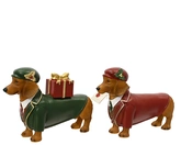 Hond polyresin L21b6.5h15.5cm a2