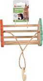 Hooiruif Frado Hout Zalm Roze+Groen 28Cm - afbeelding 2