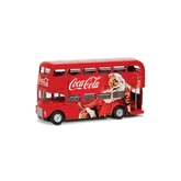 Hornby Kerstdorpminiatuur Coca-Cola London Bus 1:64 17.1 x 6 x 13.3 cm