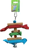 HOUTEN/KUNSTSTOF LADDER MET PAPIER 20CM
